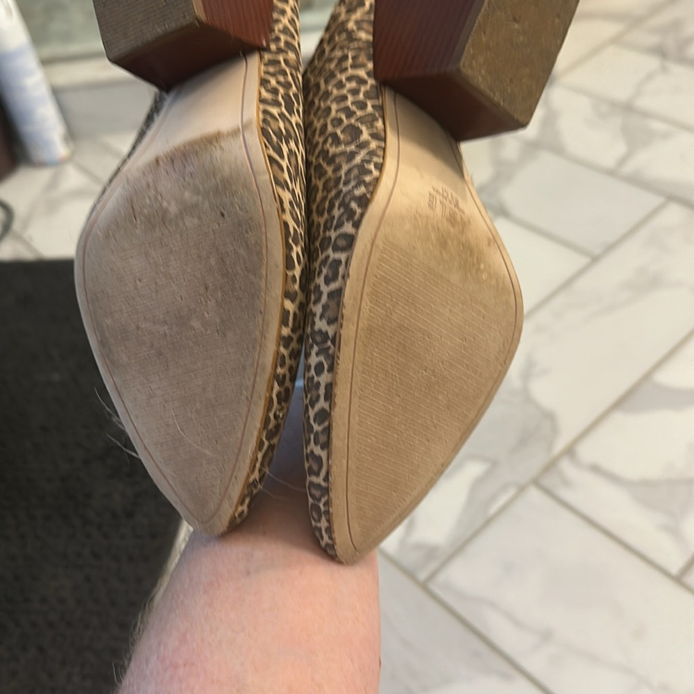 Able Brown leopard Mules - Picture 4 of 4